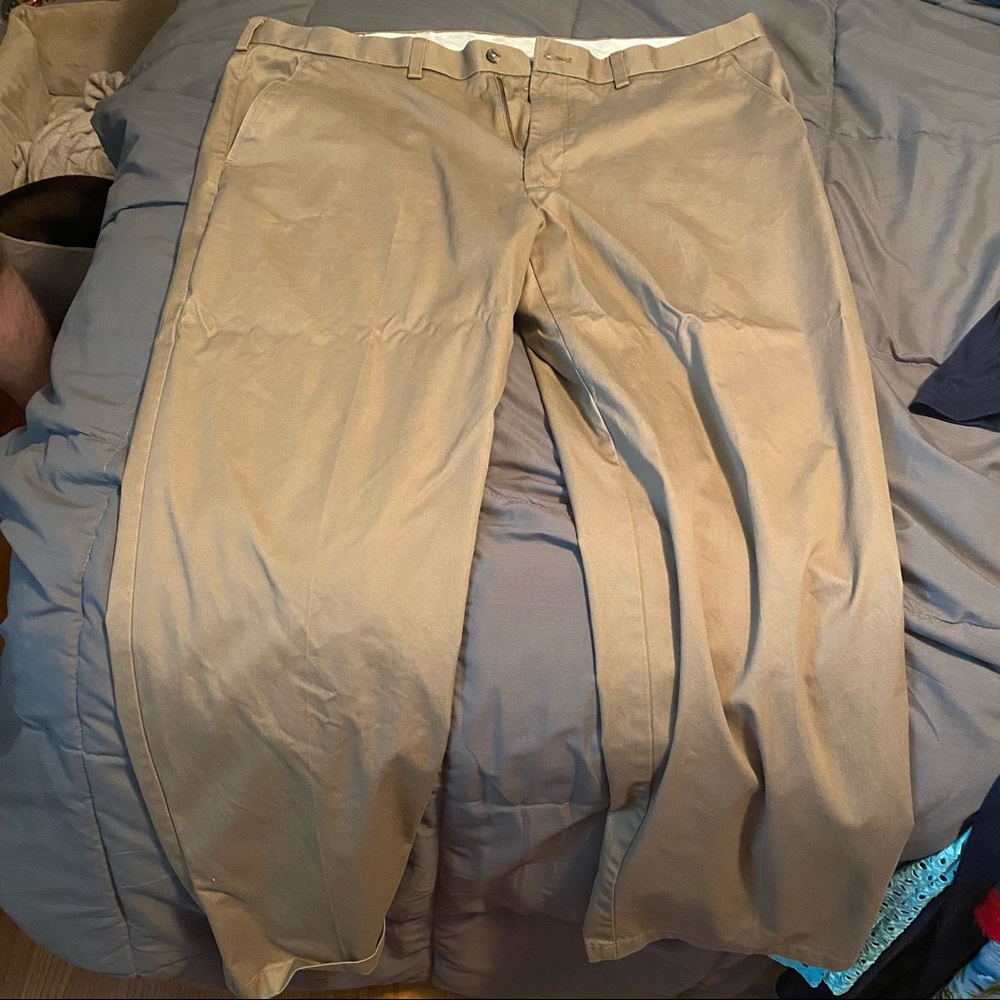 George Tan Dress Pants 42 x 32